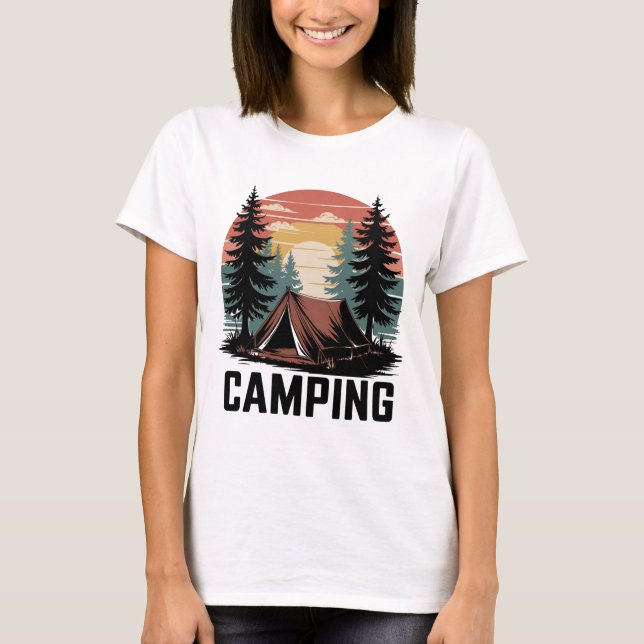 CAMPING T-Shirt (Vorderseite)