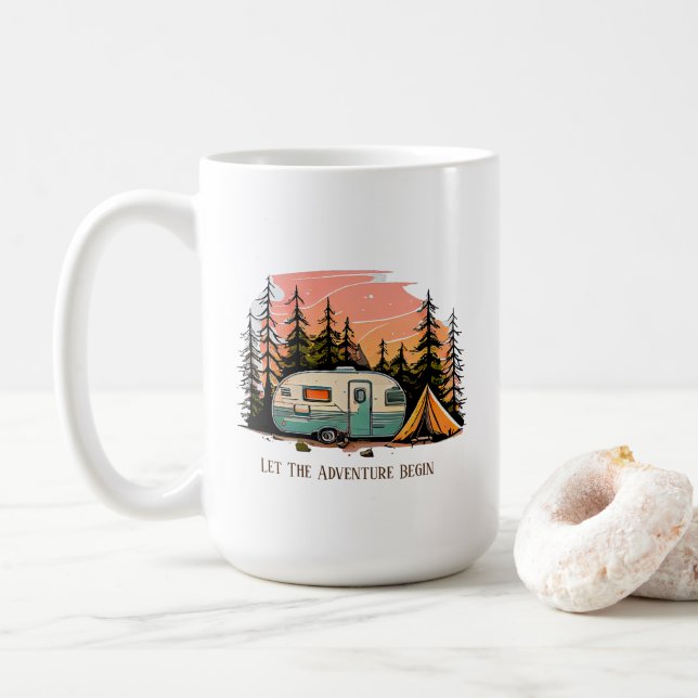 Camping Tasse (Mit Donut)