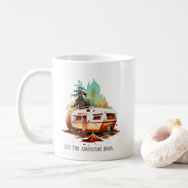 Camping Tasse (Mit Donut)