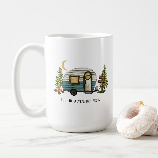 Camping Tasse (Mit Donut)