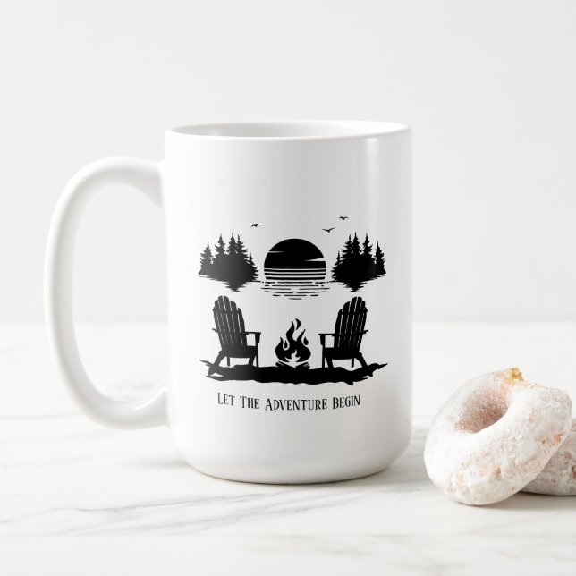 Camping Tasse (Mit Donut)