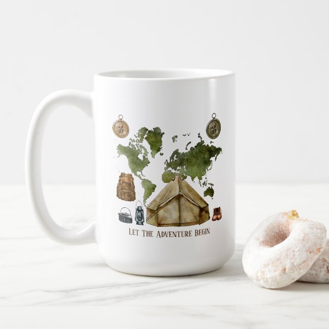 Camping Tasse (Mit Donut)