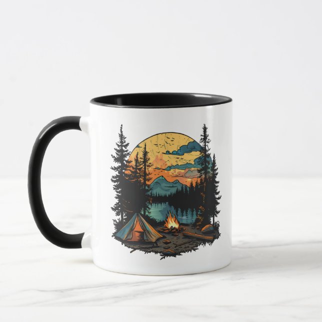 Camping Tent im Forest Tasse (Links)