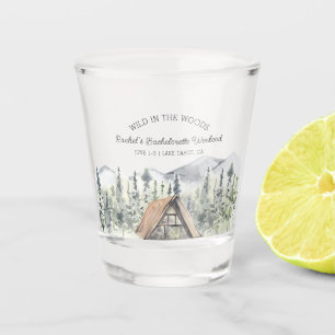 Camping Themed Bachelorette Schnapsglas