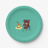 Camping Themed Birthday Teller