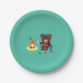 Camping Themed Birthday Teller