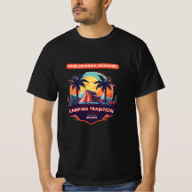 Camping Tradition: Sonnenuntergang unter PalmTree