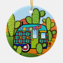 Camping Trailer Keramik