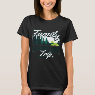 Camping-Trip-Grafik T-Shirt