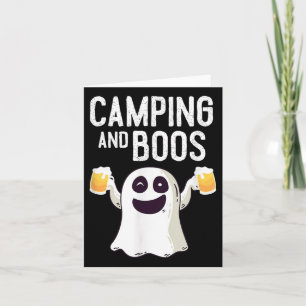 Camping und Boos Camping Halloween Kostüme für Män Karte