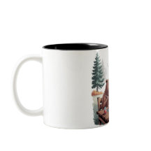 Camping und Tasse essen