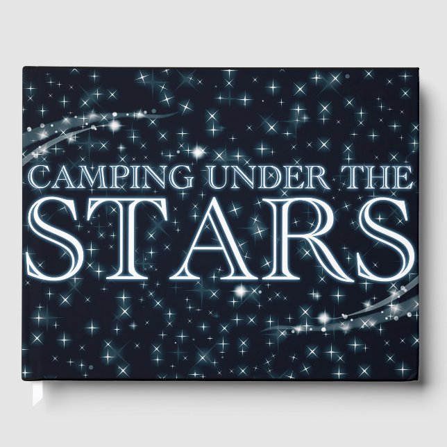 Camping unter den Sternen Gästebuch (Vorderseite)