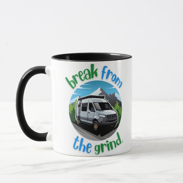 Camping Van BFTG Kaffee Tasse (Links)