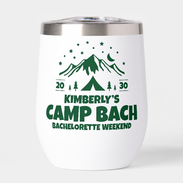 Camping Vert Nature Bachelorette (Avant)