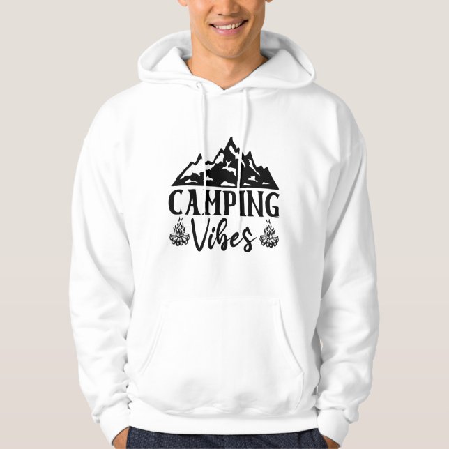 camping vibes hoodie (Vorderseite)