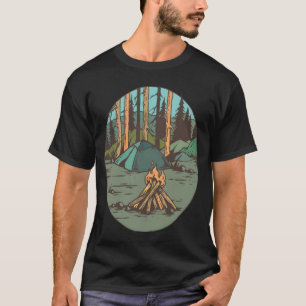 Camping Wald lustig T-Shirt