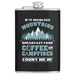 Camping-Wanderkaffee Flachmann