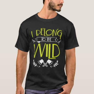Camping Wandern im Freien Wilderness T-Shirt