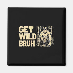 Camping Wandern Klettern Bigfoot Outdoor Verwilder Magnet