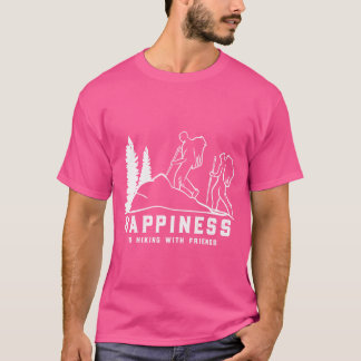 Camping Wandern Lagerfeuer Familie T-Shirt