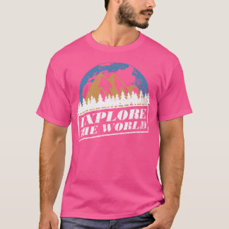 Camping Wandern - Trekking Camp Outdoor Cam T-Shirt