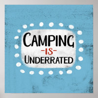 Camping wird als Poster Wall Art unterbewertet