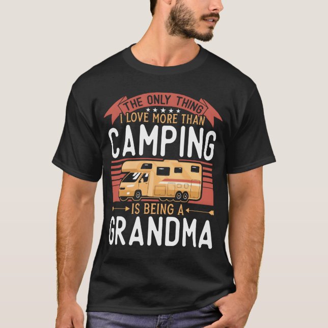 Camping Wohnmobil lustig T-Shirt (Vorderseite)