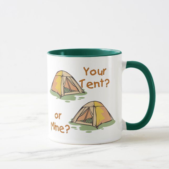 Camping-Zelte Tasse (Rechts)