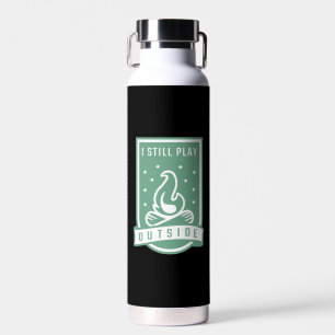 Camping-Zitat Urlaub Trinkflasche