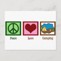 Camping zur Liebe des Friedens