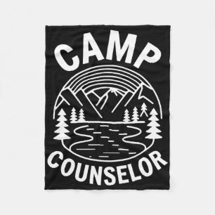 Campingbetreuer-Shirt Camper Sommer Campingpersona Fleecedecke