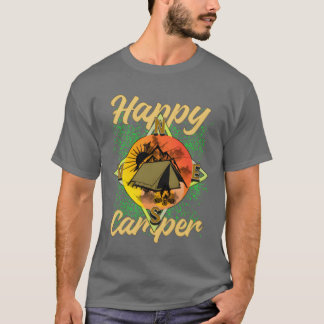 Campingbus Camping vintage T-Shirt