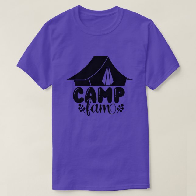Campingfam01 T-Shirt (Design vorne)