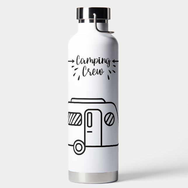Campingflasche Trinkflasche (links)