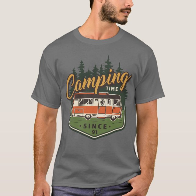 CAMPINGIME SEIT T-Shirt (Vorderseite)