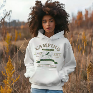 Campingleben im Freien Camping Hoodie