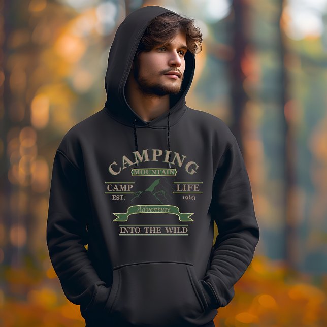 Campingleben im Freien Camping Hoodie (Von Creator hochgeladen)