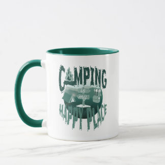 Campingliebhaber-Tasse - Camping ist mein glücklic Tasse