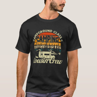 Campingplatz Klasse C Camping Cousin Crew Wohnmobi T-Shirt