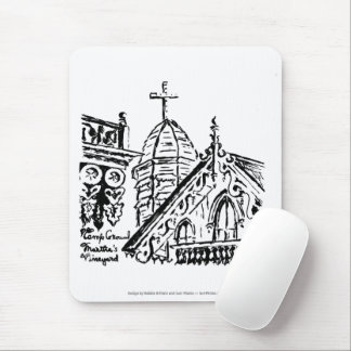Campingplatz-Motiv von Babbie - Martha's Vineyard Mousepad