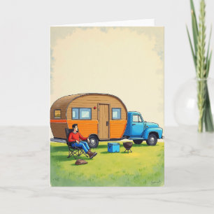 Campingplatz Vatertagskarte Karte
