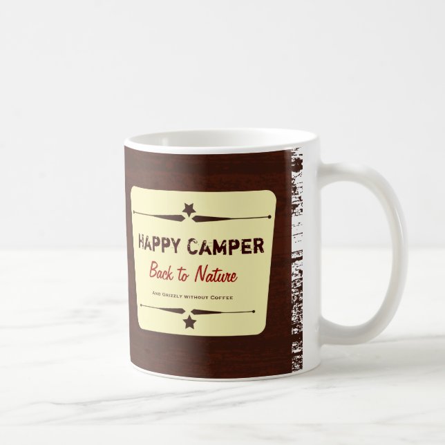 Campings-rustikaler Western Kaffeetasse (Rechts)