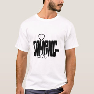 CAMPINGS-Silhouetten T-Shirt