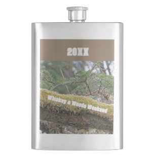 Campingwochenende Whiskey & Woods Nur-für-Jungs-Wo Flachmann