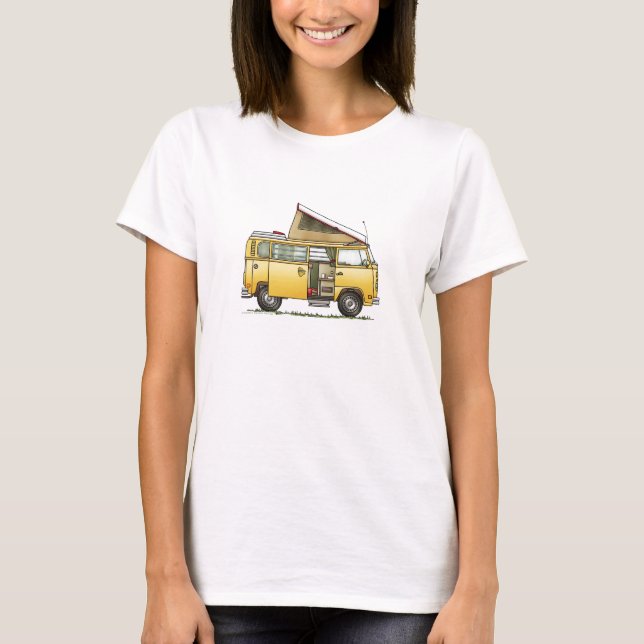 Campmobile Camper-Van-T - Shirt (Vorderseite)
