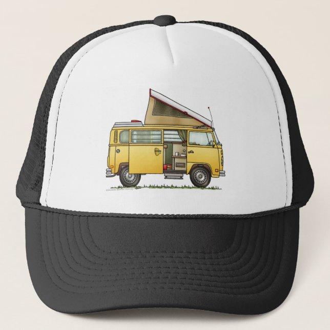 Campmobile Reisemobil-Hut Truckerkappe (Vorderseite)