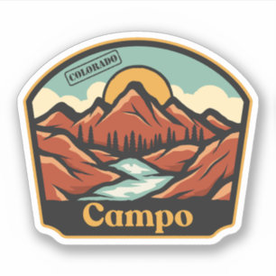 Campo, Colorado Aufkleber