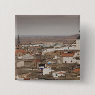 Campo de Criptana, antike Windmühlen La Mancha Button