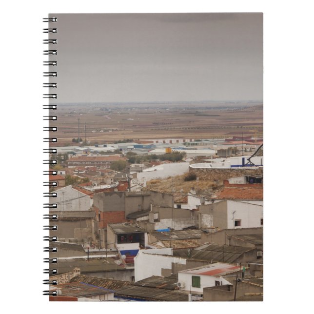 Campo de Criptana, antike Windmühlen La Mancha Notizblock (Vorderseite)