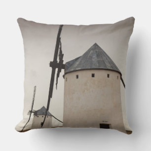 Campo de Criptana, antike Windmühlen von La Manch Kissen